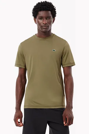 Lacoste Mens Slim Fit Stretch Jersey Sport T-Shirt in - Size Small