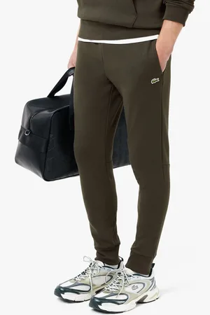 Lacoste Mens Slim Fit Organic Cotton Joggers in - Size Large