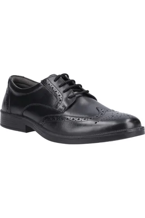Hush Puppies Nolan Leather Mens Brogues Shoes - Size UK 10