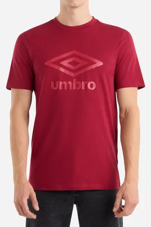 Umbro Mens Stacked Logo T-Shirt (Tibetan ) Cotton - Size Medium