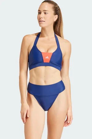 adidas Womens Colorblock Bikini - recycled_material - Size Medium