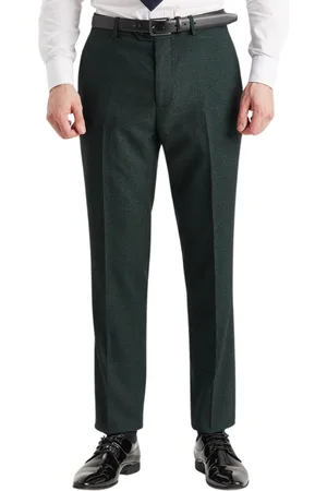 PAUL ANDREW Mens Suit Trouser Prince Of Wales Formal - Size 32 (Waist)