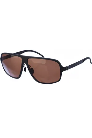 Mercedes Benz M3018 Mens rectangular shaped acetate sunglasses - - One Size