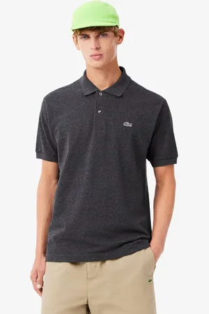 Lacoste Mens Classic Fit L.12.12 Petit Piqué Polo Shirt in Cotton - Size Large