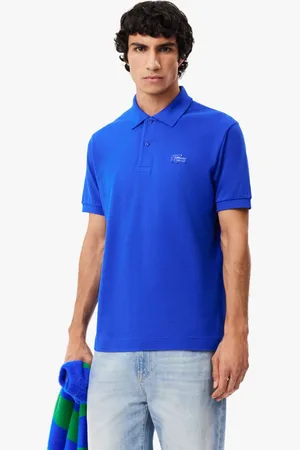 Lacoste Mens Classic Fit L.12.12 Badge Polo Shirt in Cotton - Size Large