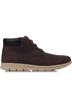 Timberland Mens Graydon Mid Lace Boots in Dark Leather - Size UK 8
