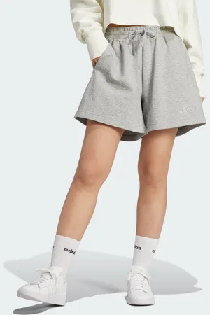 adidas Womens ALL SZN Rib Shorts - Cotton - Size 2XS