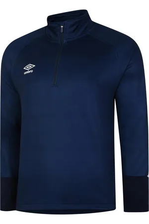 Umbro Mens Total Training Track Jacket ( /Dark /White) Cotton - Size Small