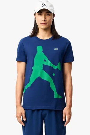 Lacoste Mens Tennis X Novak Djokovic T-Shirt & Cap Set in Cotton - Size 3XL