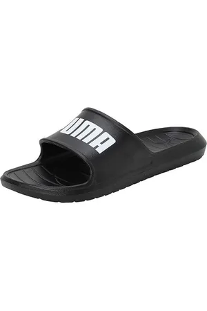 PUMA Unisex Mens Divecat Lite Sliders ( /White) - Size UK 4