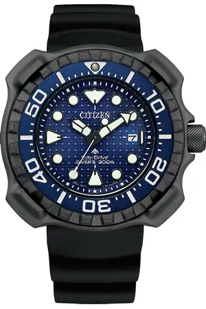 Citizen Promaster Marine Mens Watch BN0225-04L Rubber - One Size
