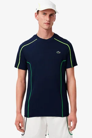 Lacoste Mens Ultra Dry Piqué Tennis T-Shirt in - Size 3XL