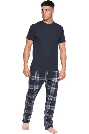 Duck and Cover Mens Callister Pyjama Set Cotton - Size 2XL
