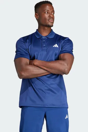 adidas Mens Train Essentials Training Polo Shirt - Recycled Material - Size X-Large