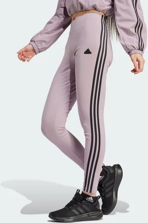 adidas Womens Future Icons 3-Stripes Leggings - Cotton - Size Small