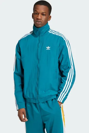 adidas Mens Adicolor Woven Firebird Track Top - Recycled Material - Size Large