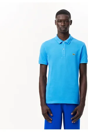 Lacoste Mens Slim Fit L.12.12 Piqué Polo Shirt in Cotton - Size 2XL