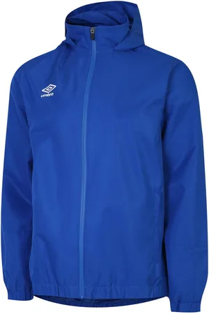 Umbro Kids Unisex Childrens/Kids Total Training Waterproof Jacket (Royal Blue/White) - - Size 13Y