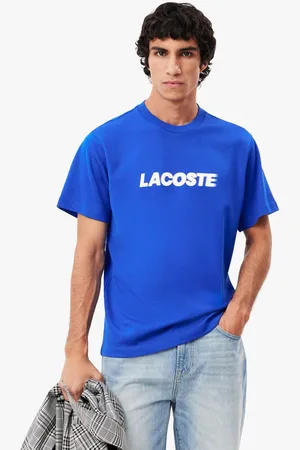 Lacoste Mens Heavy Cotton Logo T-Shirt in - Size Large