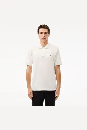 Lacoste Mens Classic Fit L.12.12 Heavy Piqué Polo Shirt in Cotton - Size Large
