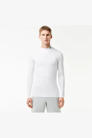 Lacoste Mens Ultra Dry Long Sleeved Sport T-Shirt in - Size Small