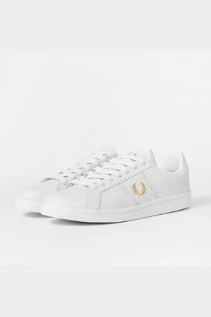 Fred Perry B721 Mens Leather Trainers - - Size UK 8