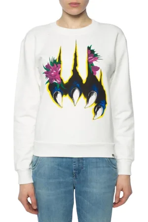 Diesel Womens F FELPA 0BAPS Women Sweatshirt Crew Neck Ladies Winter Pullover Jumper - Cotton - Size XXS/X-Small