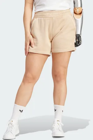 adidas Womens Essentials Plus Shorts - Cotton - Size Large