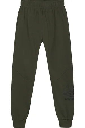 Umbro Mens Terrace Logo Jogging Bottoms (Dark ) - Size Medium