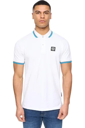 Henleys Mens Henalpha Polo Shirt (Optic ) Cotton - Size 2XL