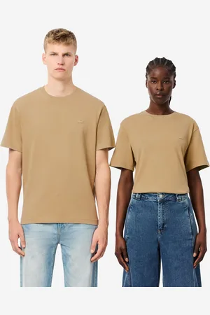 Lacoste Mens Washed Effect Heavy Cotton T-Shirt in - Size 2XL