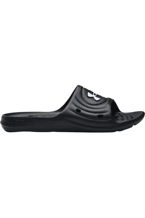 Under Armour Unisex Adult Locker IV Sliders ( /White) - Size UK 12