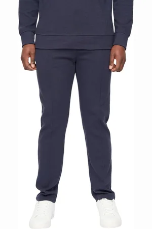 Duck and Cover Mens Hannings Jogging Bottoms (Dark ) - Size Large
