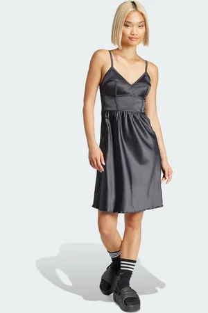 adidas Womens Satin Dress - - Size Medium