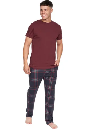 Duck and Cover Mens Callister Pyjama Set Cotton - Size 2XL