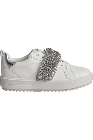 Michael Kors Womens Emmett Strap Lace Up Sneakers 43S3EMFS3L for Women - - Size UK 7