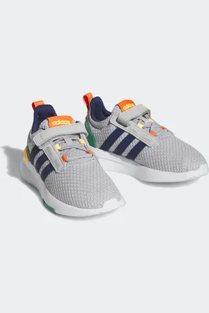 adidas Kids Unisex Racer TR21 Lifestyle Running Elastic Lace and Top Strap Shoes - - Size UK 12.5 Kids