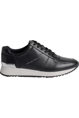 Michael Kors Womens Allie Leather Sneakers 43R5ALFP3L for Women - - Size UK 2