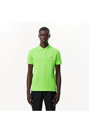 Lacoste Mens Slim Fit L.12.12 Piqué Polo Shirt in Cotton - Size 2XL