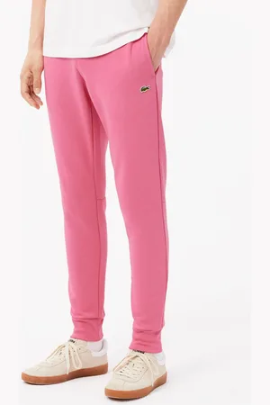 Lacoste Mens Slim Fit Organic Cotton Joggers in - Size X-Large