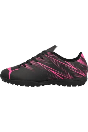 PUMA Boys Childrens/Kids Attacanto Turf Training Football Boots ( /Pink) - Size UK 11 Kids