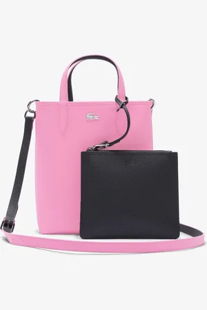 Lacoste Womens Accessories Anna Vertical Reversible Tote Bag in Patent Leather - One Size