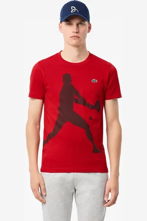 Lacoste Mens Tennis X Novak Djokovic T-Shirt & Cap Set in Cotton - Size 3XL