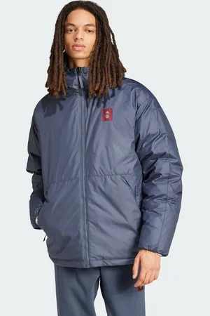 adidas Mens Manchester United Seasonal Down Jacket - Recycled Material - Size Medium