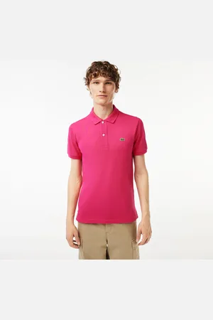 Lacoste Mens Slim Fit L.12.12 Piqué Polo Shirt in Cotton - Size Small
