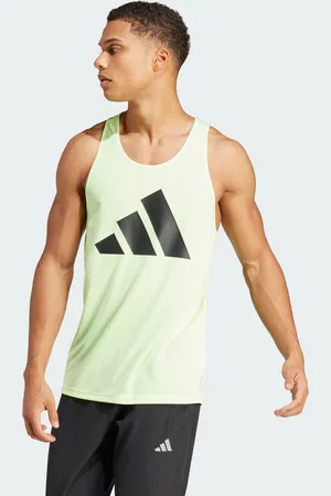 adidas Mens Run It Tank Top - Recycled Material - Size X-Large