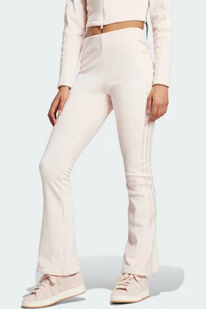 adidas Womens Rib Flared Leggings - - Size Large