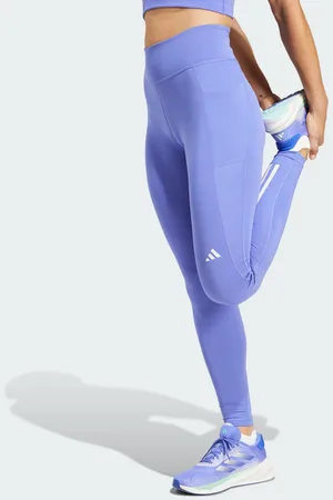 adidas Womens Own the Run Full-Length Leggings - Recycled Material - Size X-Small
