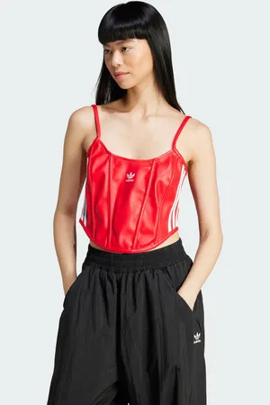 adidas Womens Firebird Pleather Corset - - Size 6 UK
