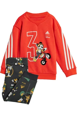 adidas Kids Unisex Disney Mickey Mouse Joggers - Cotton - Size 2-3Y